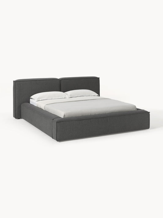 Lenroven Storage Bed, Upholstered