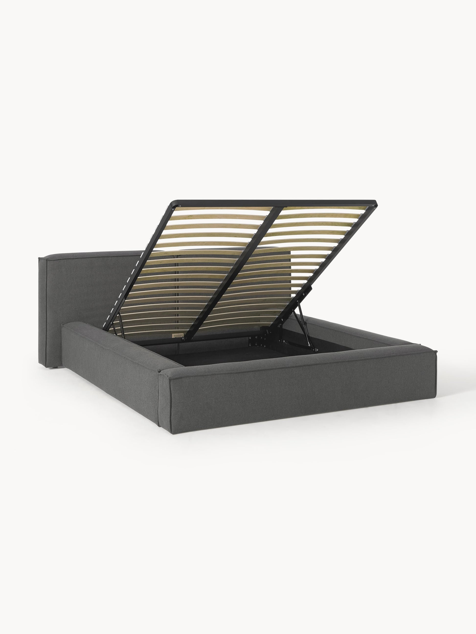 Lenroven Storage Bed, Upholstered