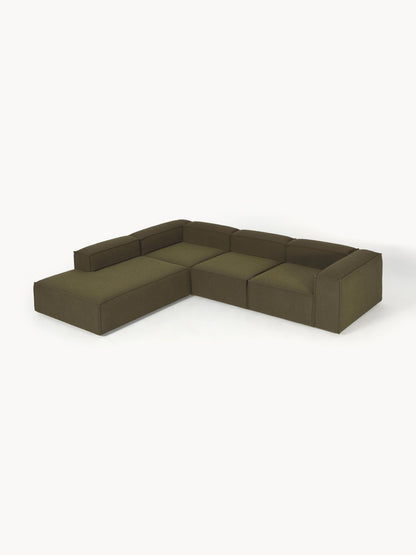 Lenroven XL Modular Bouclé Corner Sofa (4-Seater)