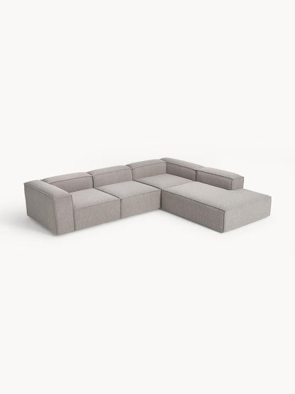 Lenroven XL Modular Bouclé Corner Sofa (4-Seater)