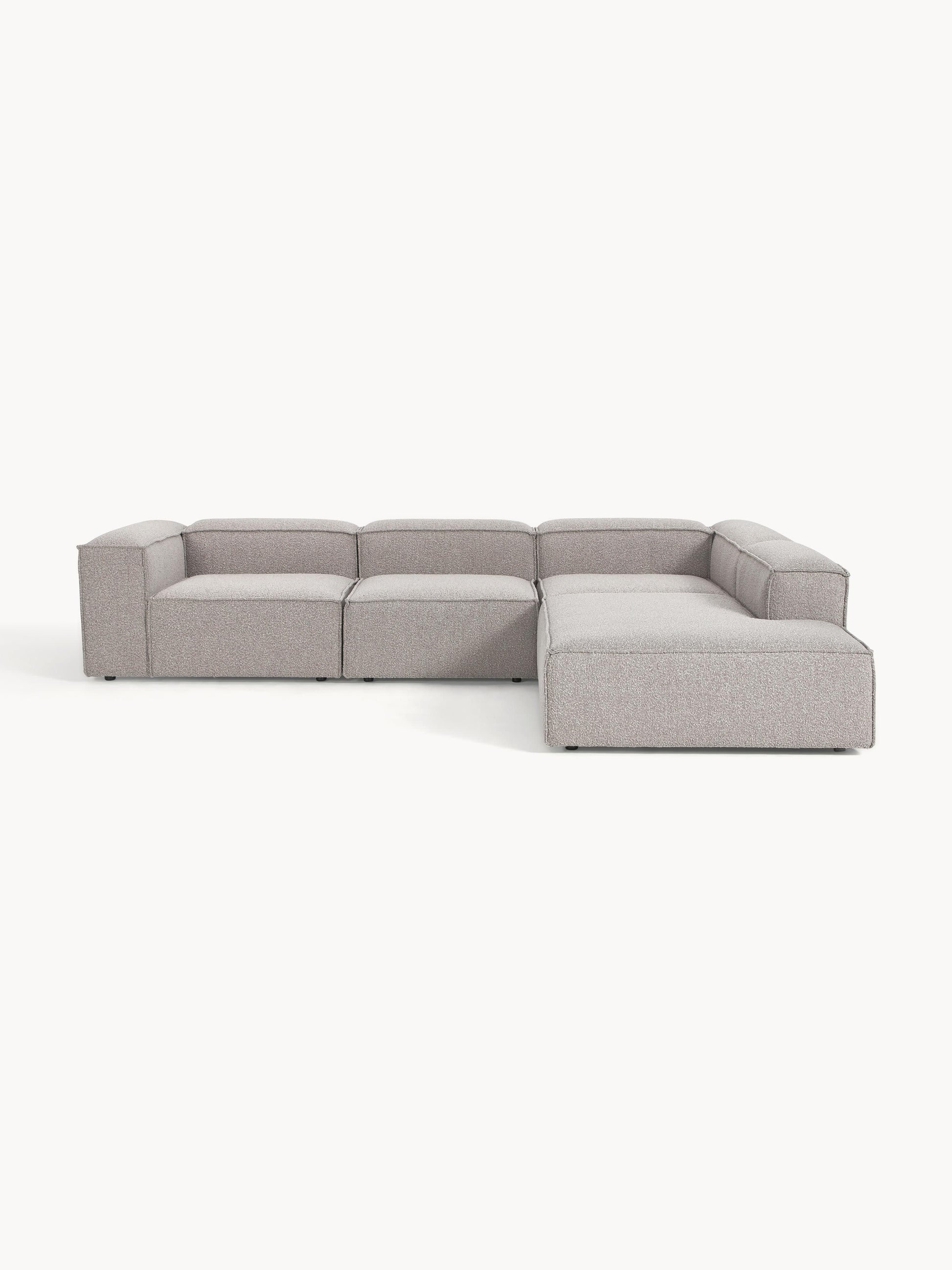 Lenroven XL Modular Bouclé Corner Sofa (4-Seater)