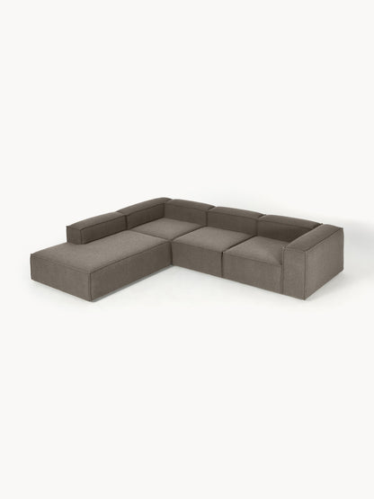 Lenroven XL Modular Bouclé Corner Sofa (4-Seater)