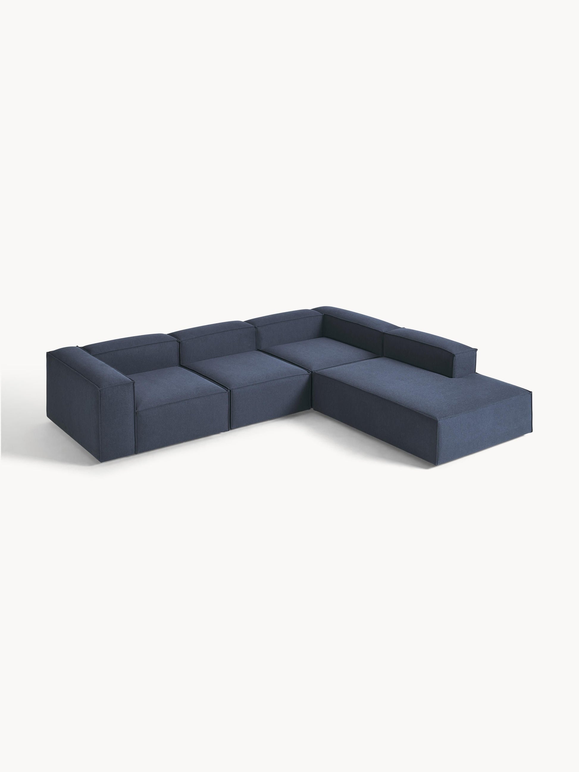 Lenroven XL Modular Corner Sofa, 4-Seater