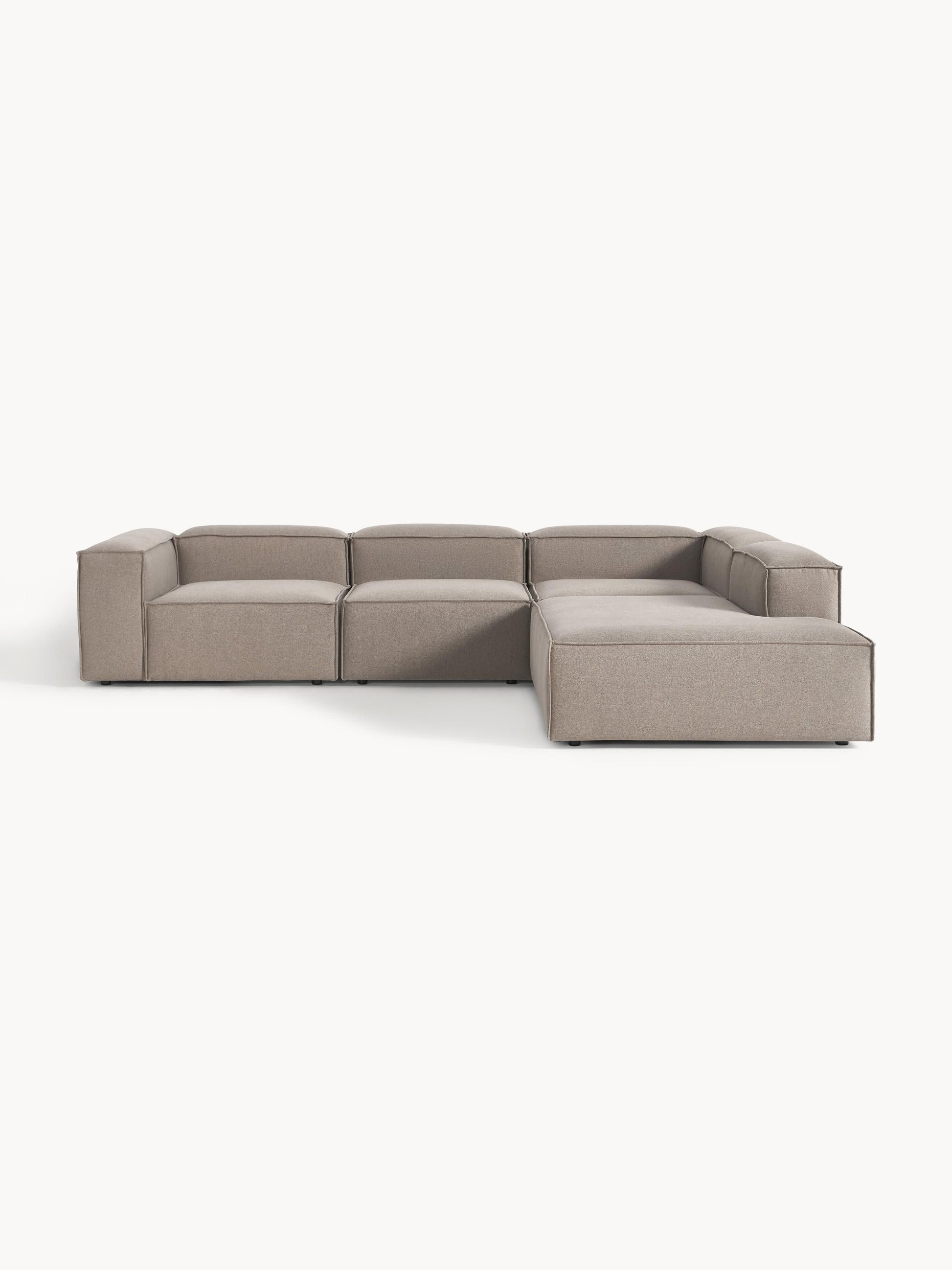 Lenroven XL Modular Corner Sofa, 4-Seater