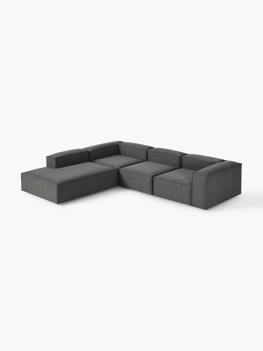 Lenroven XL Modular Corner Sofa, 4-Seater