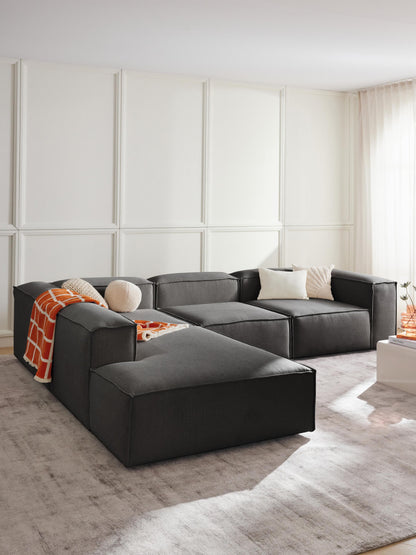 Lenroven XL Modular Corner Sofa, 4-Seater