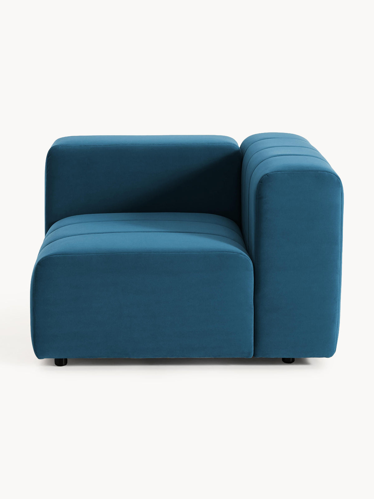 Lenucci Corner Module in Velvet