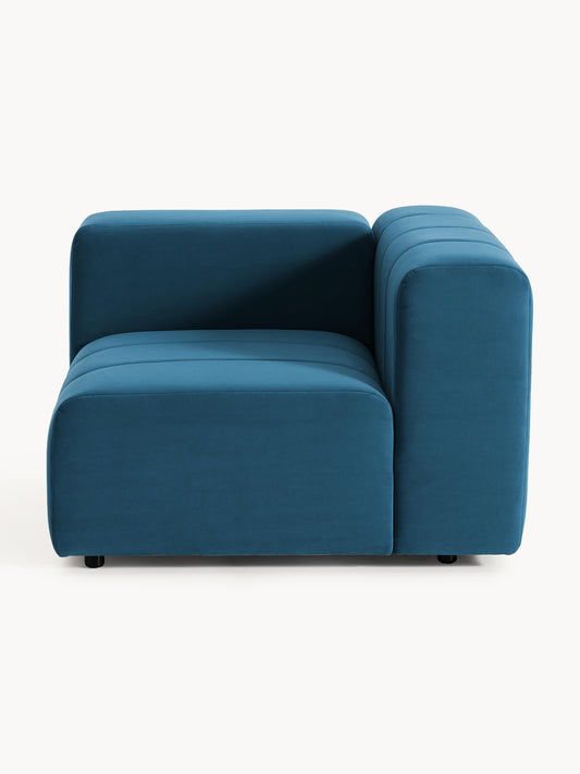 Lenucci Corner Module in Velvet