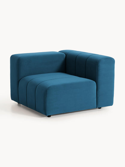 Lenucci Corner Module in Velvet