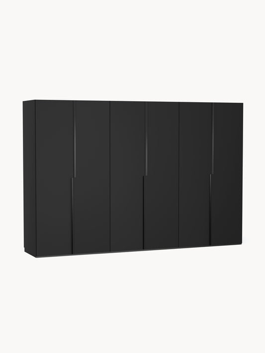 Lenvino Modular Hinged-Door Wardrobe, 300 cm Wide, in Various Sizes