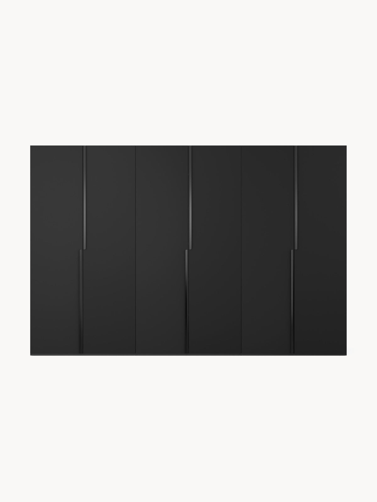 Lenvino Modular Hinged-Door Wardrobe, 300 cm Wide, in Various Sizes