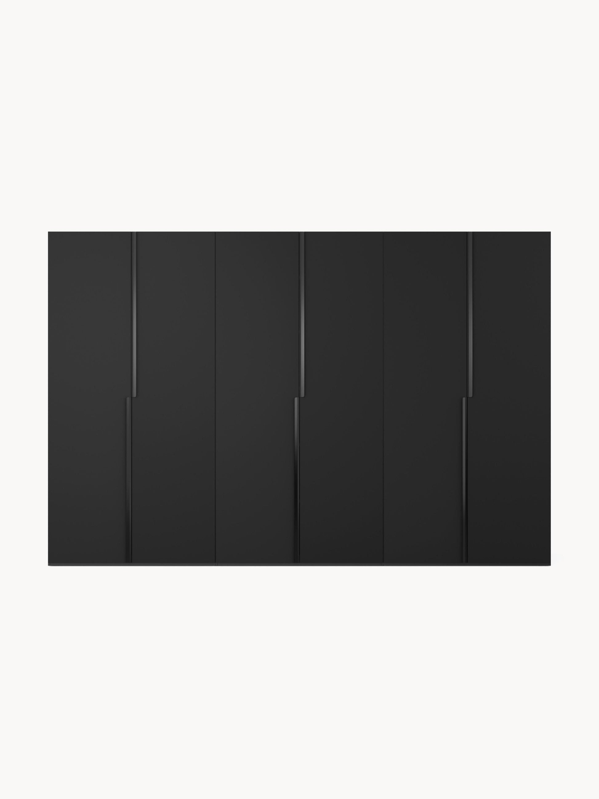 Lenvino Modular Hinged-Door Wardrobe, 300 cm Wide, in Various Sizes