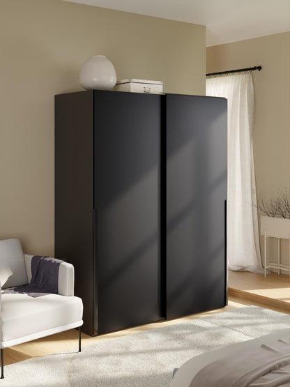 Lenvino Modular Sliding-Door Wardrobe, 150 cm Wide, in Various Sizes