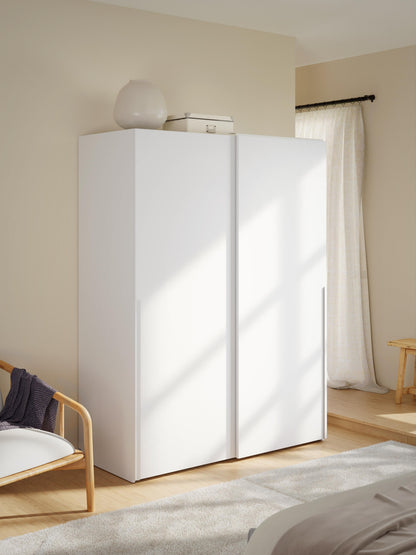 Lenvino Modular Sliding-Door Wardrobe, 150 cm Wide, in Various Sizes
