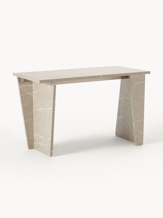 Liarno Desk in Travertine Look