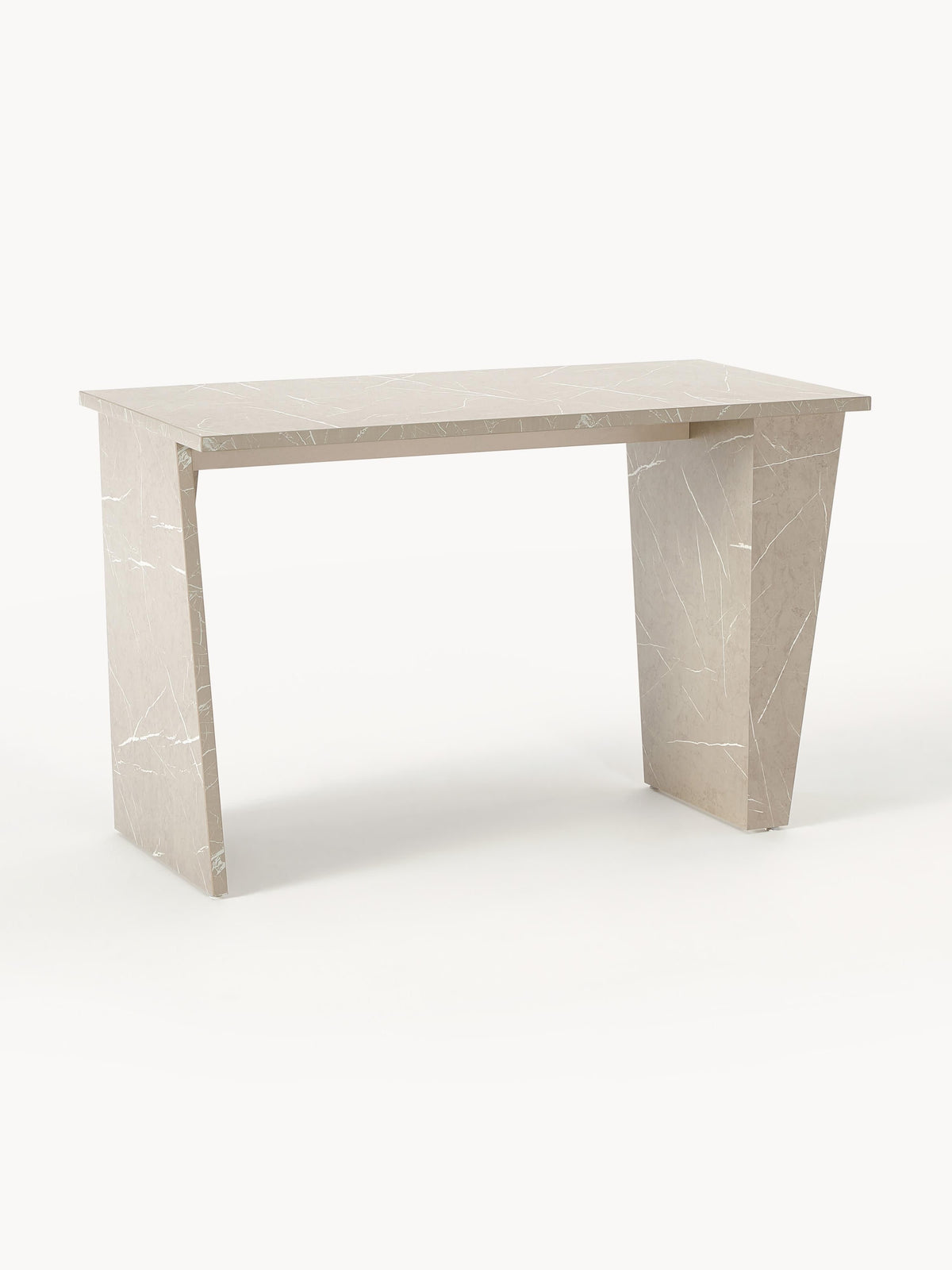 Liarno Desk in Travertine Look