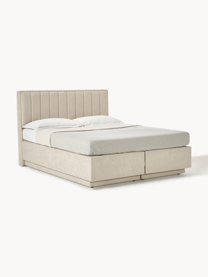 Livestra Box Spring Bed with Storage