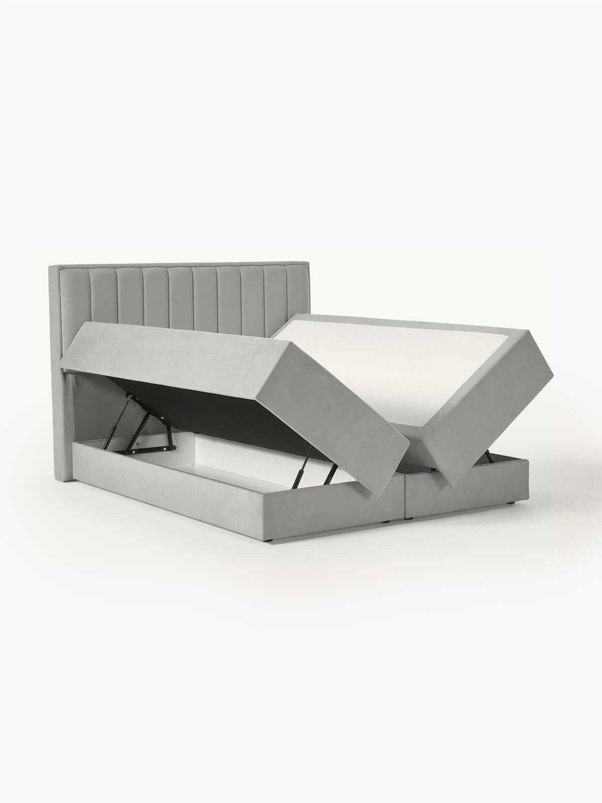 Livestra Box Spring Bed with Storage