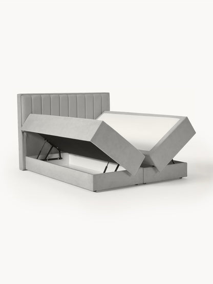 Livestra Box Spring Bed with Storage