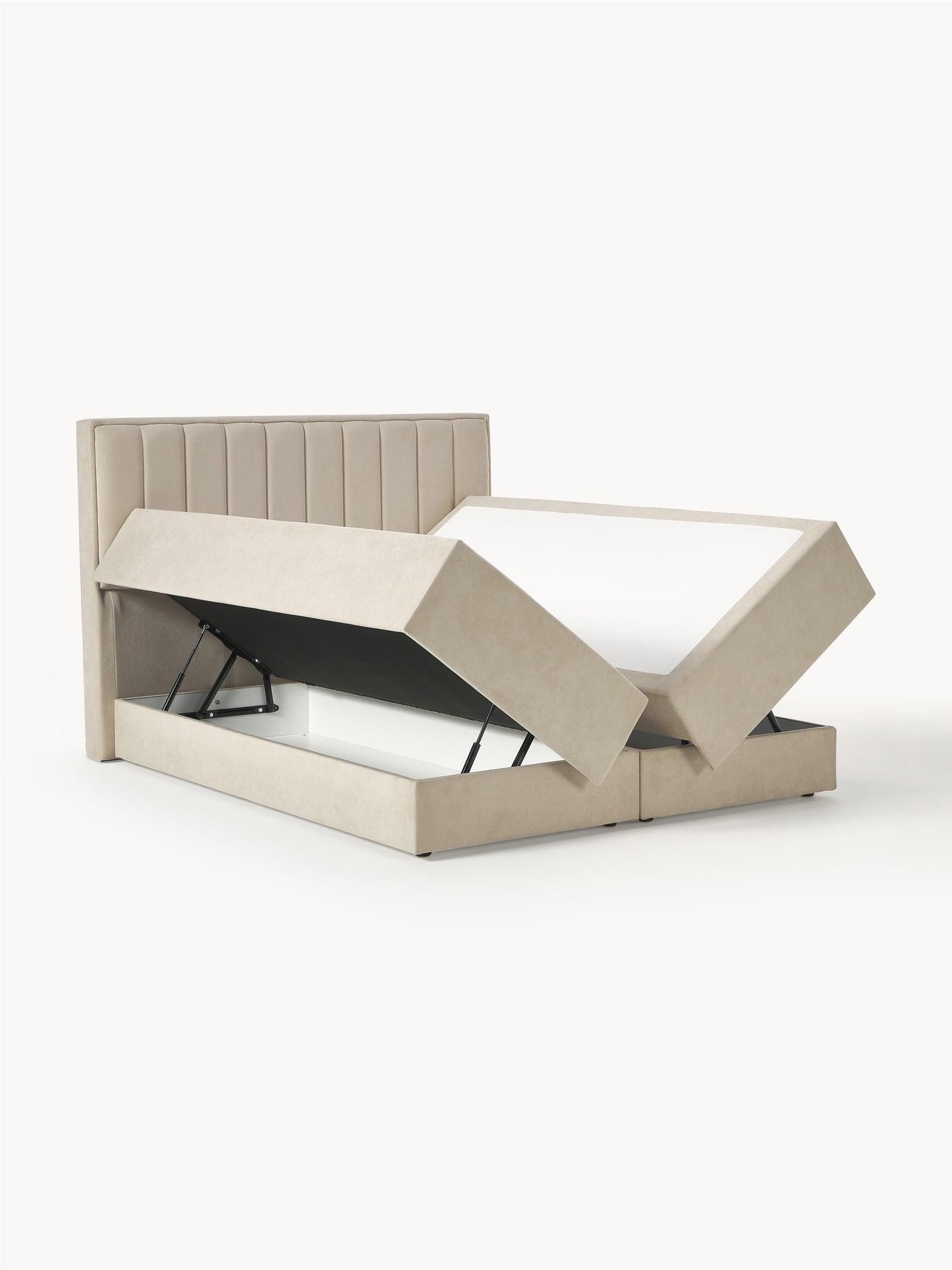 Livestra Box Spring Bed with Storage