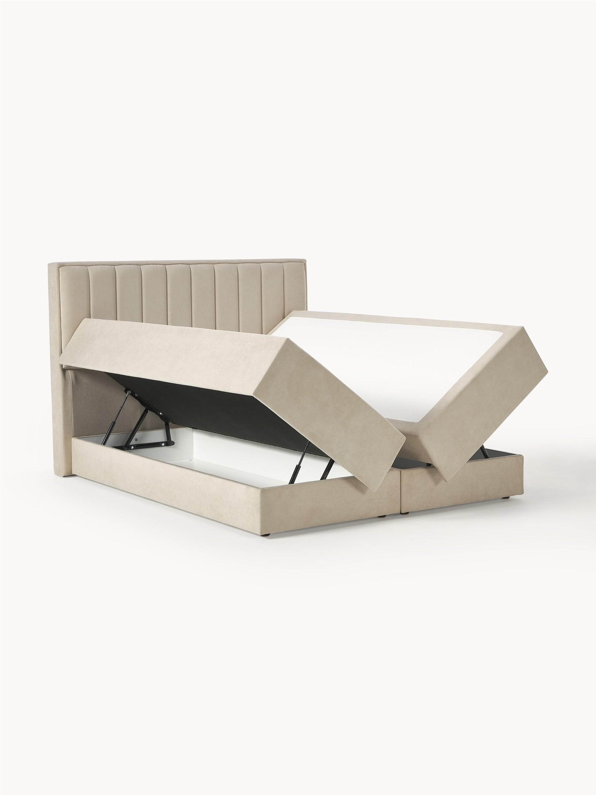 Livestra Box Spring Bed with Storage