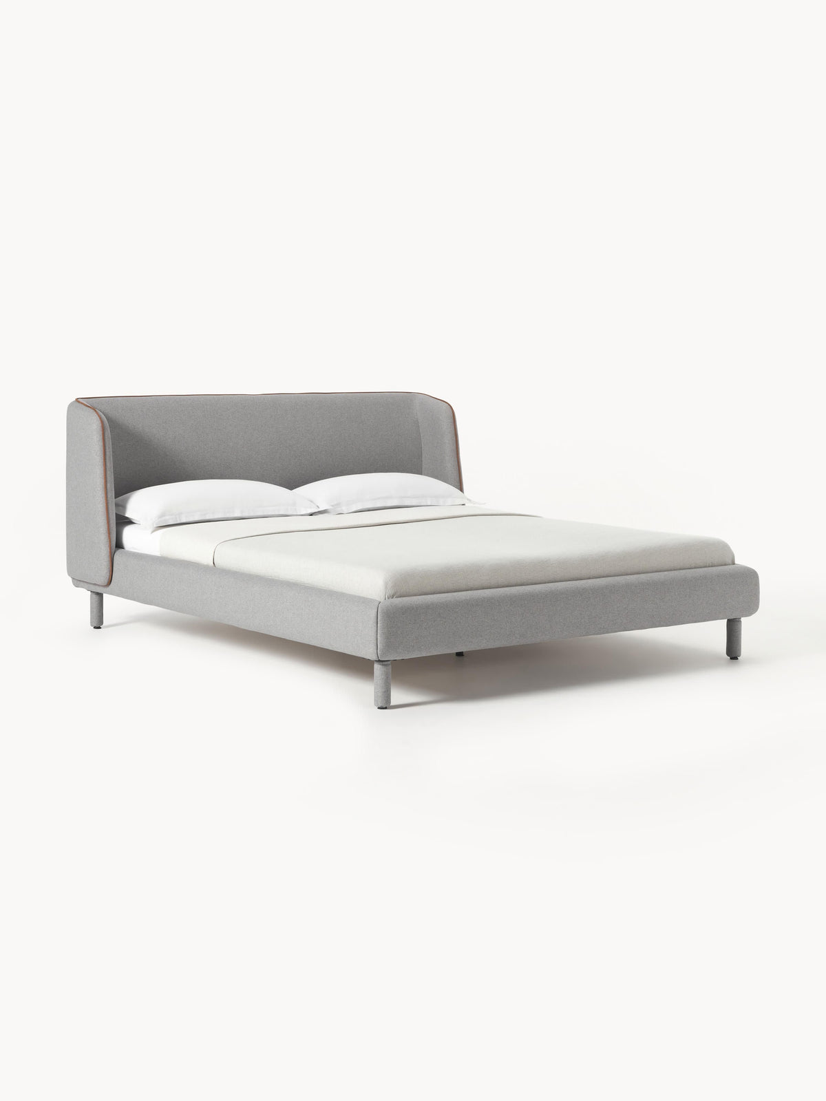 Lumatri Upholstered Bed with Headboard