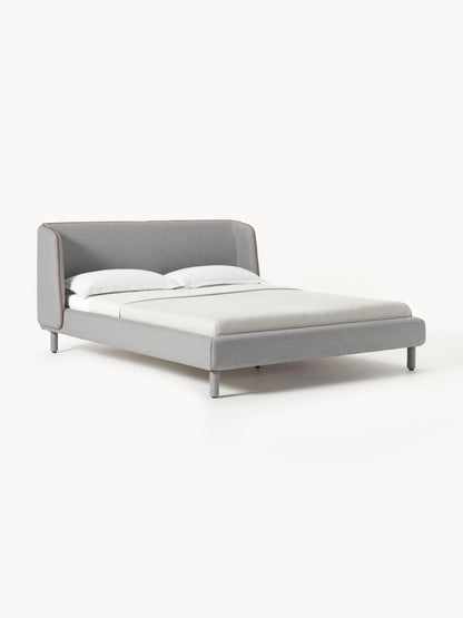 Lumatri Upholstered Bed with Headboard