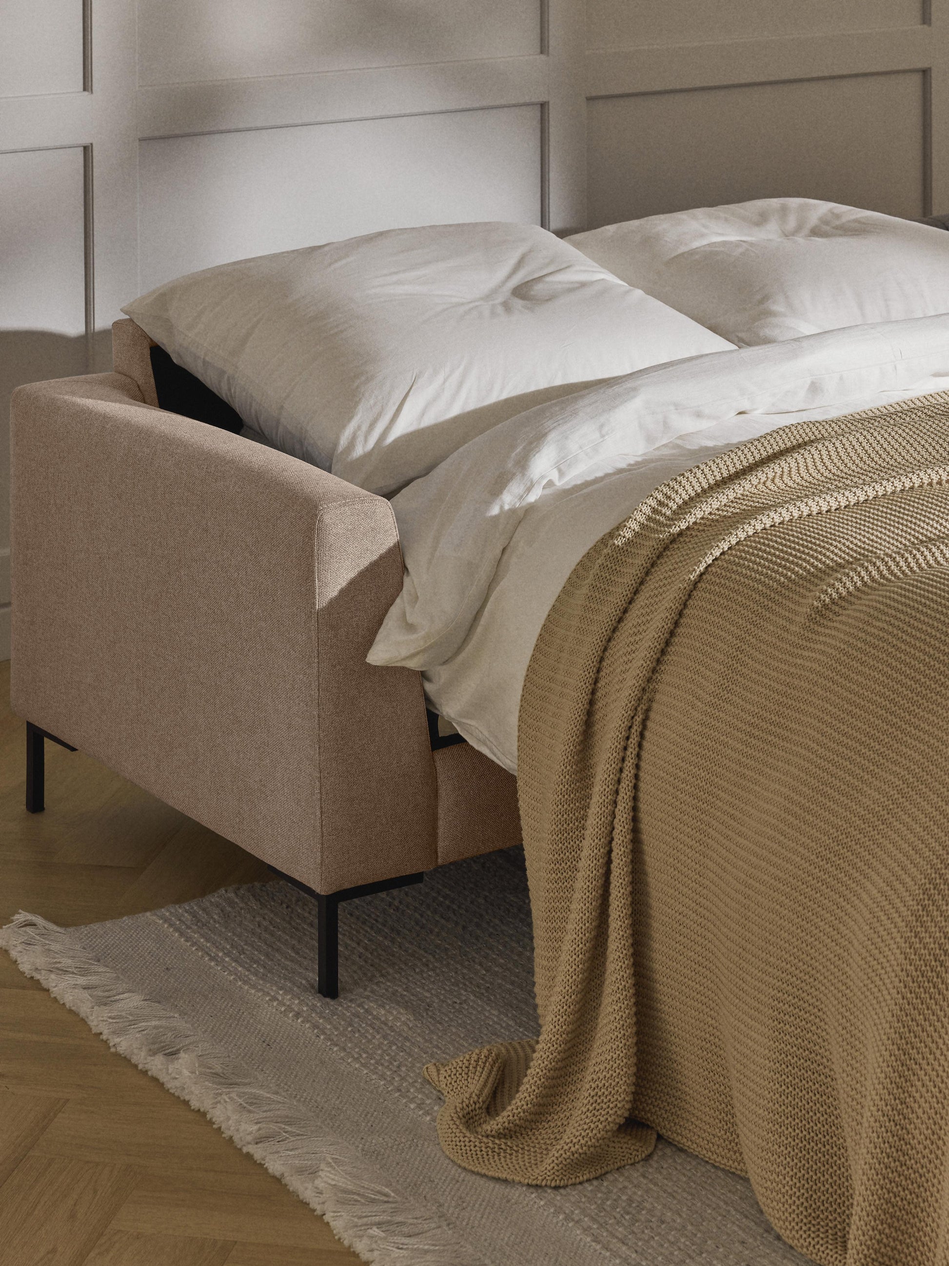 Lunbero 3-Seater Sofa Bed with Mattress