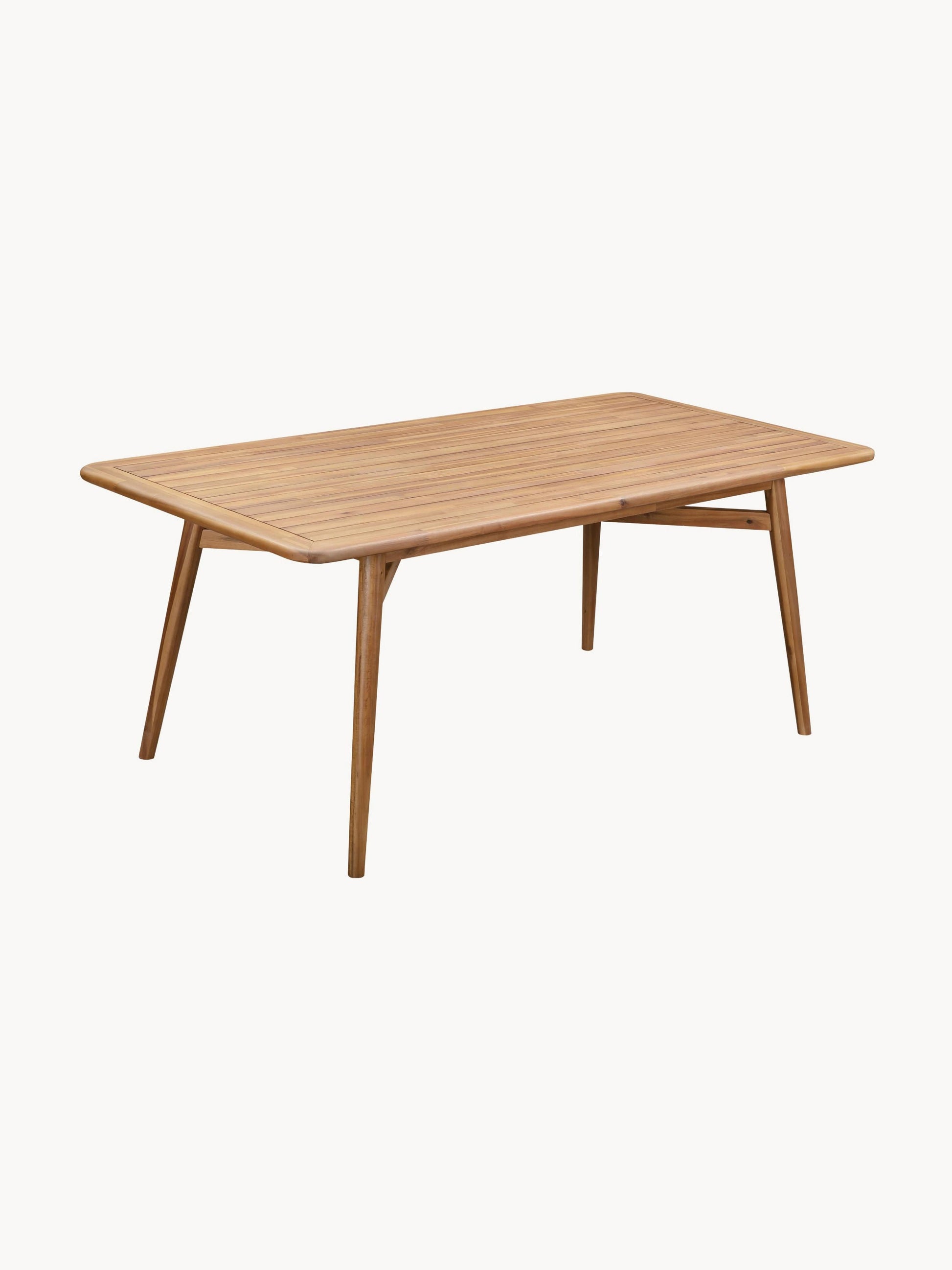 Marbino Acacia Wood Garden Table, 180 x 90 cm