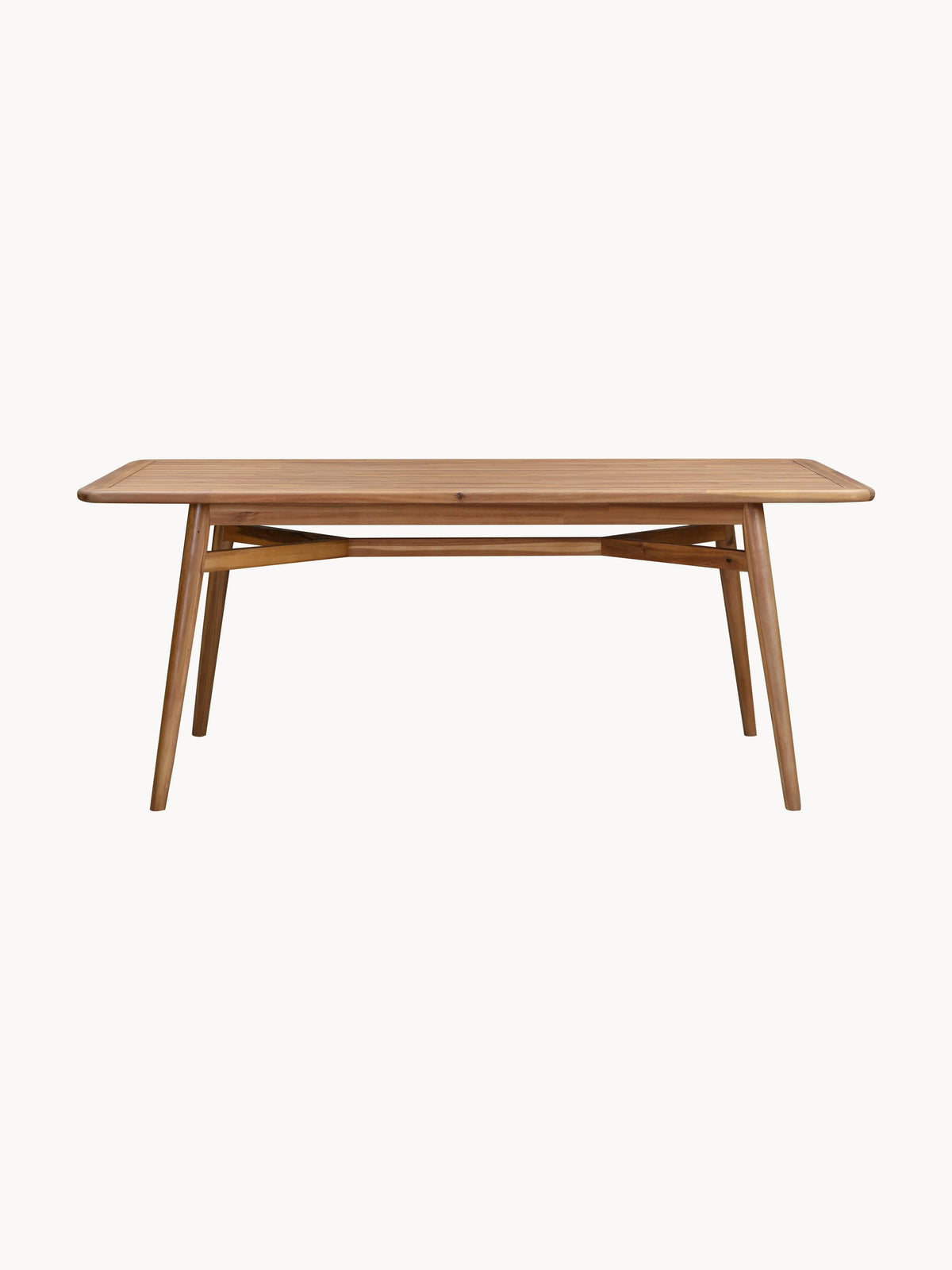 Marbino Acacia Wood Garden Table, 180 x 90 cm