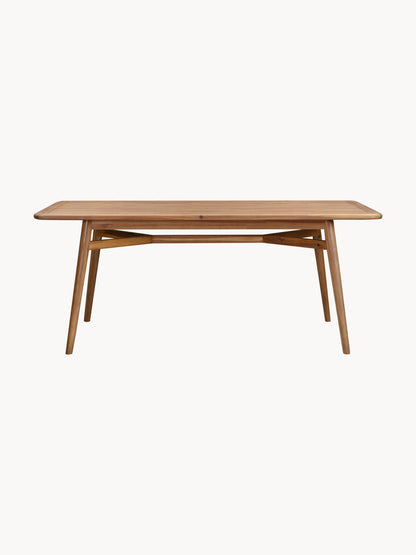 Marbino Acacia Wood Garden Table, 180 x 90 cm