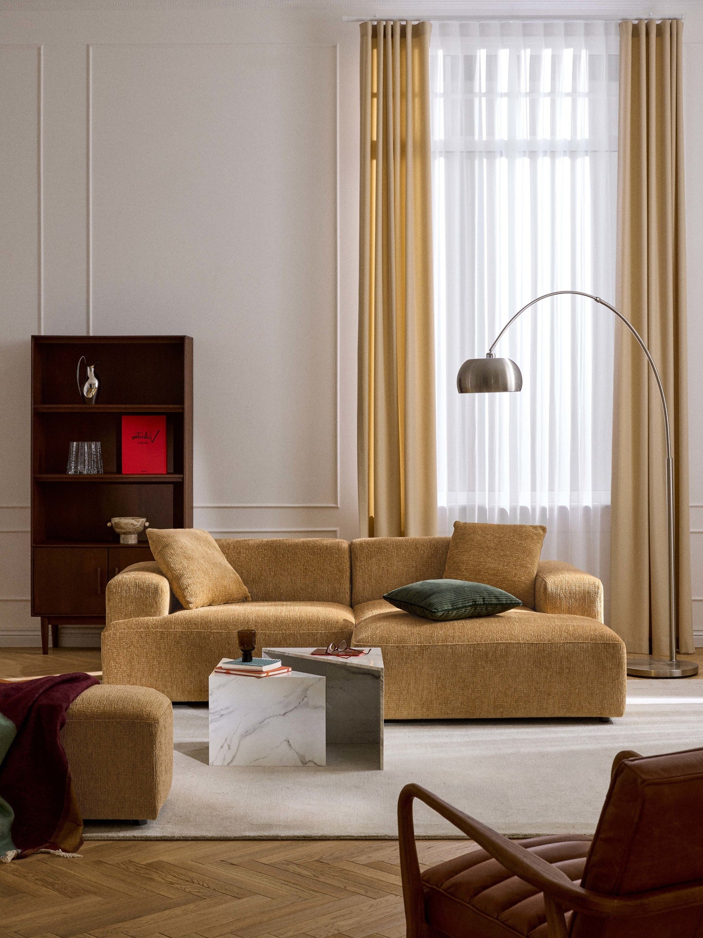 Melvorna 3-Seater Corner Sofa