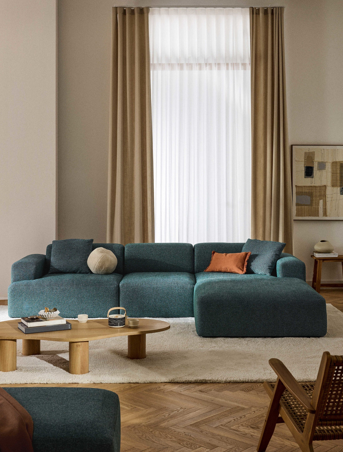 Melvorna 4-Seater Corner Sofa