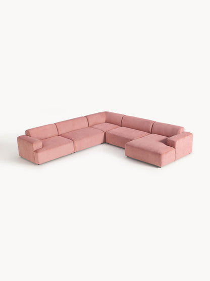 Melvorna Corduroy Corner Sofa, XL