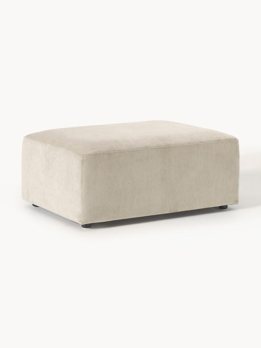 Melvorna Corduroy Stool, W 99 x D 72 cm