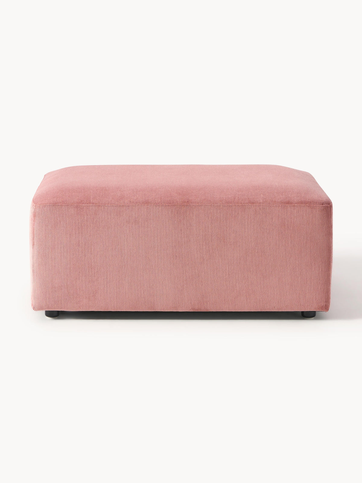 Melvorna Corduroy Stool, W 99 x D 72 cm