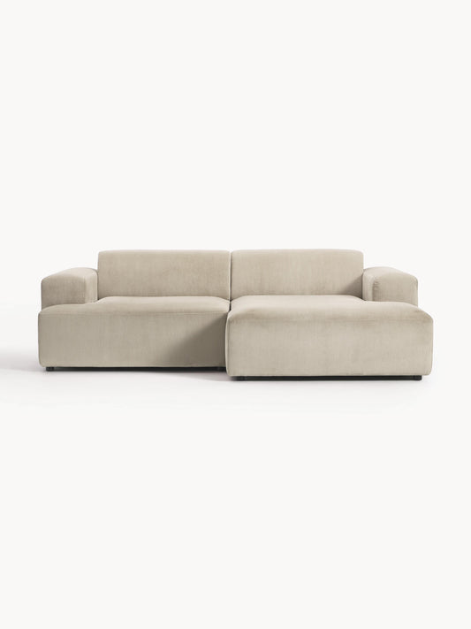 Melvorna Corner Sofa (3-Seater) in Corduroy