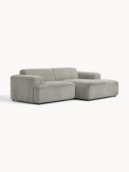 Melvorna Corner Sofa (3-Seater) in Corduroy