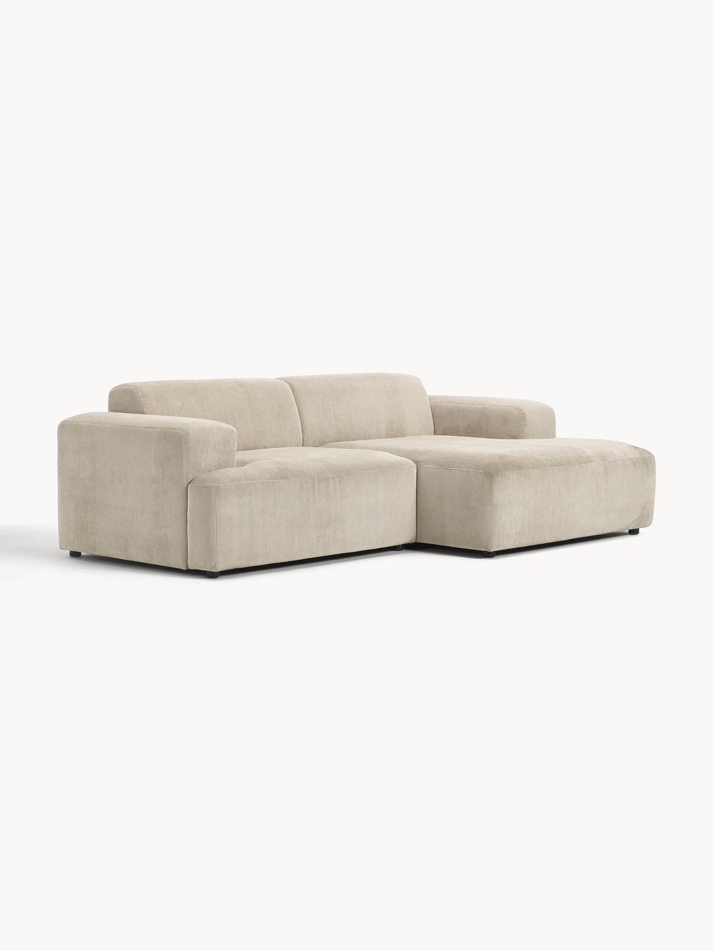 Melvorna Corner Sofa (3-Seater) in Corduroy