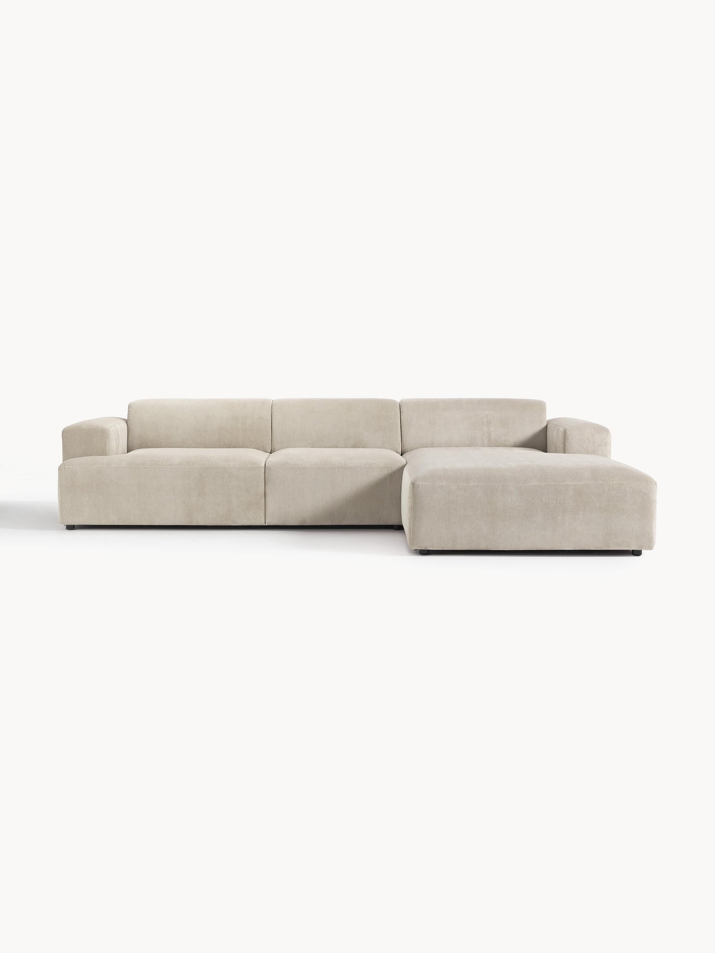 Melvorna Corner Sofa in Corduroy (4-Seater)