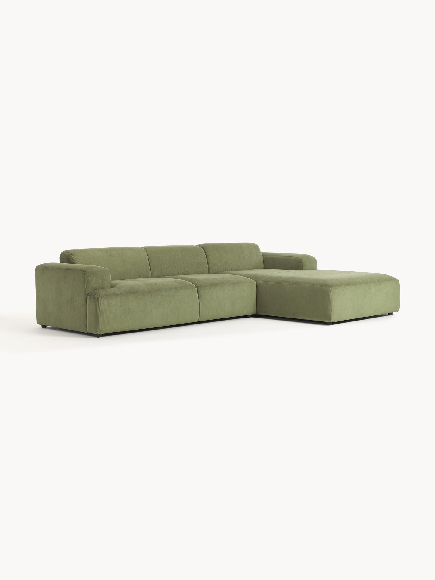 Melvorna Corner Sofa in Corduroy (4-Seater)