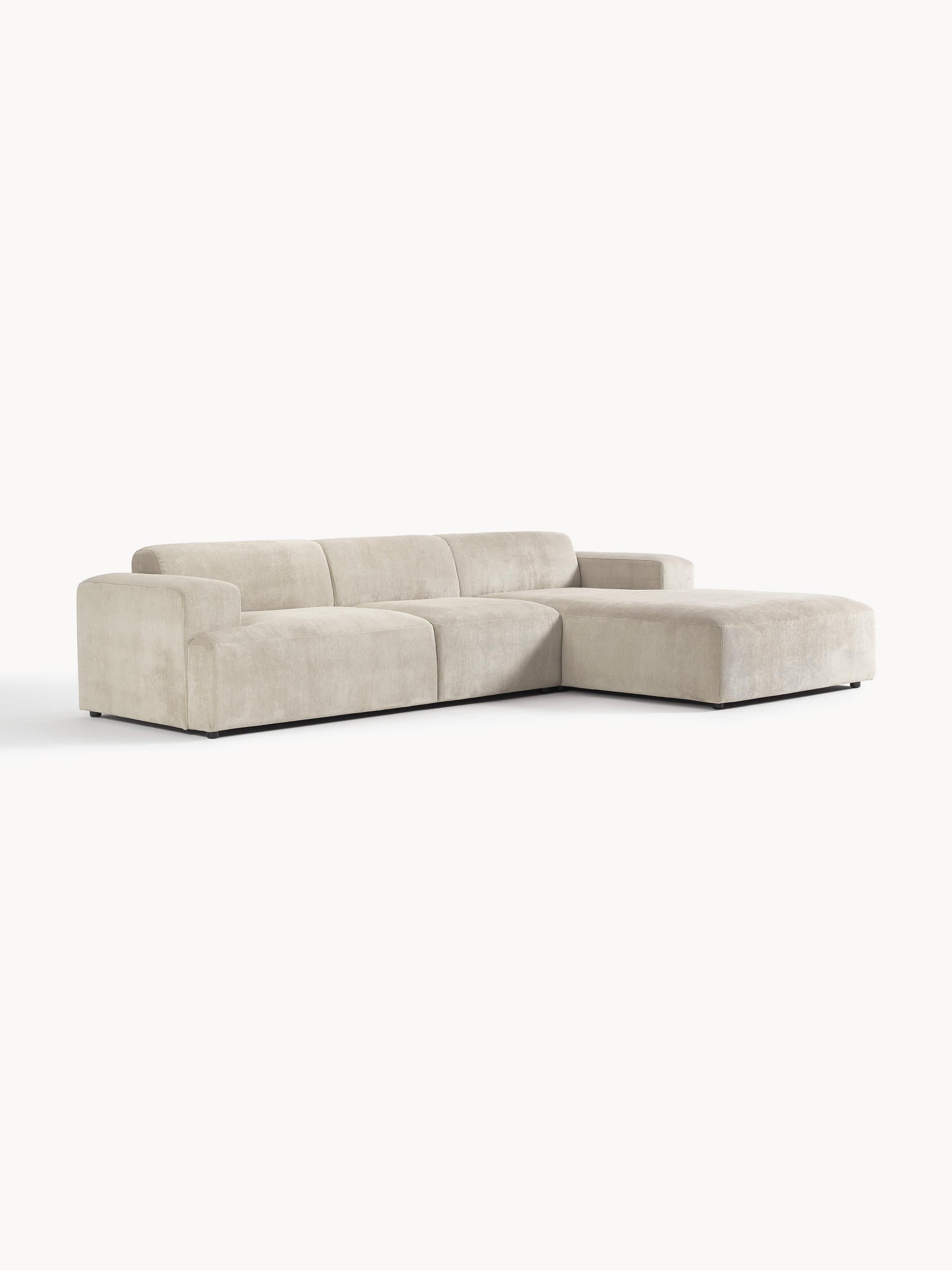 Melvorna Corner Sofa in Corduroy (4-Seater)
