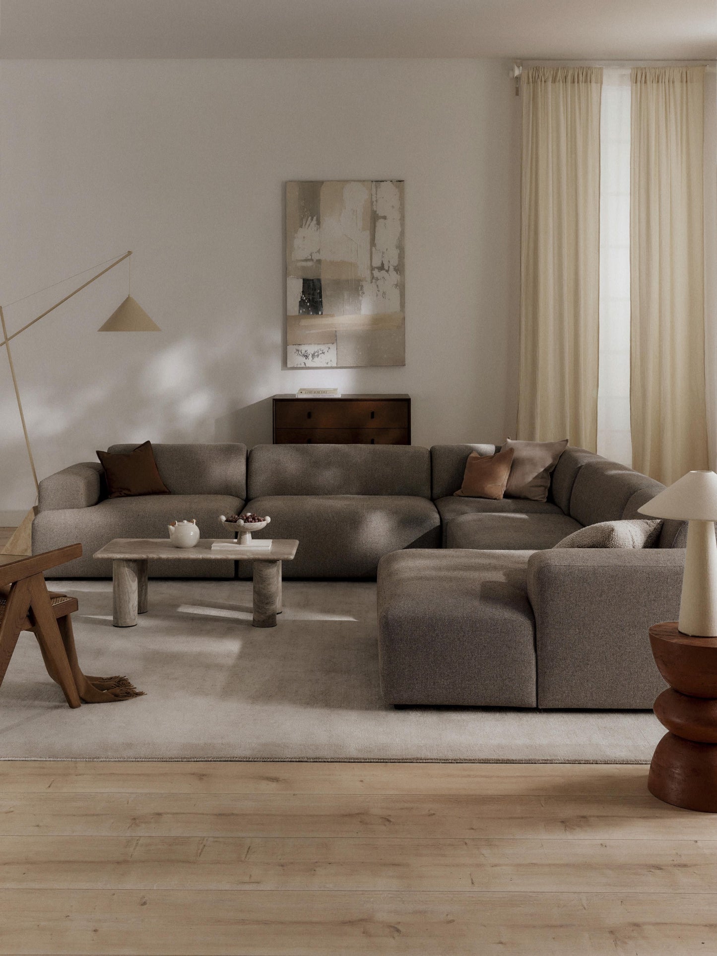 Melvorna Corner Sofa, XL