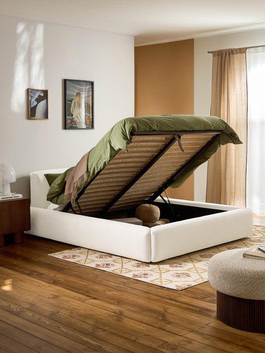 Melvorna Upholstered Storage Bed