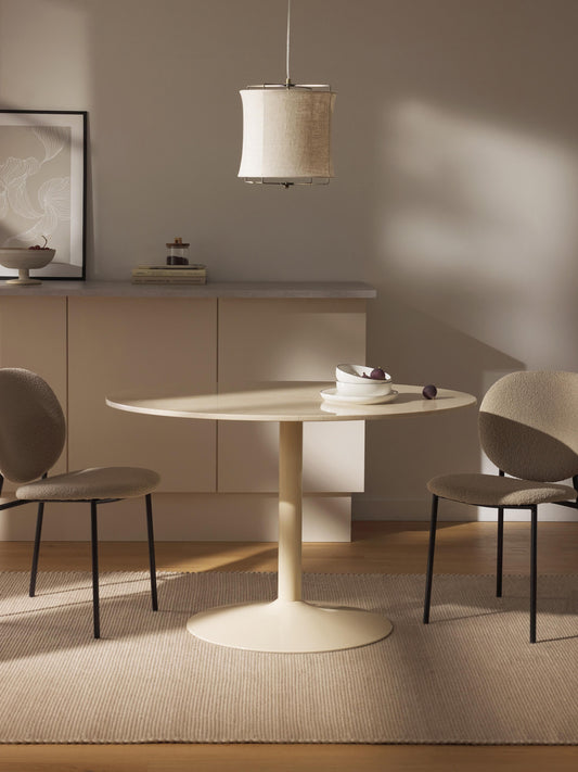 Milforte Marble Oval Dining Table, 120 x 90 cm