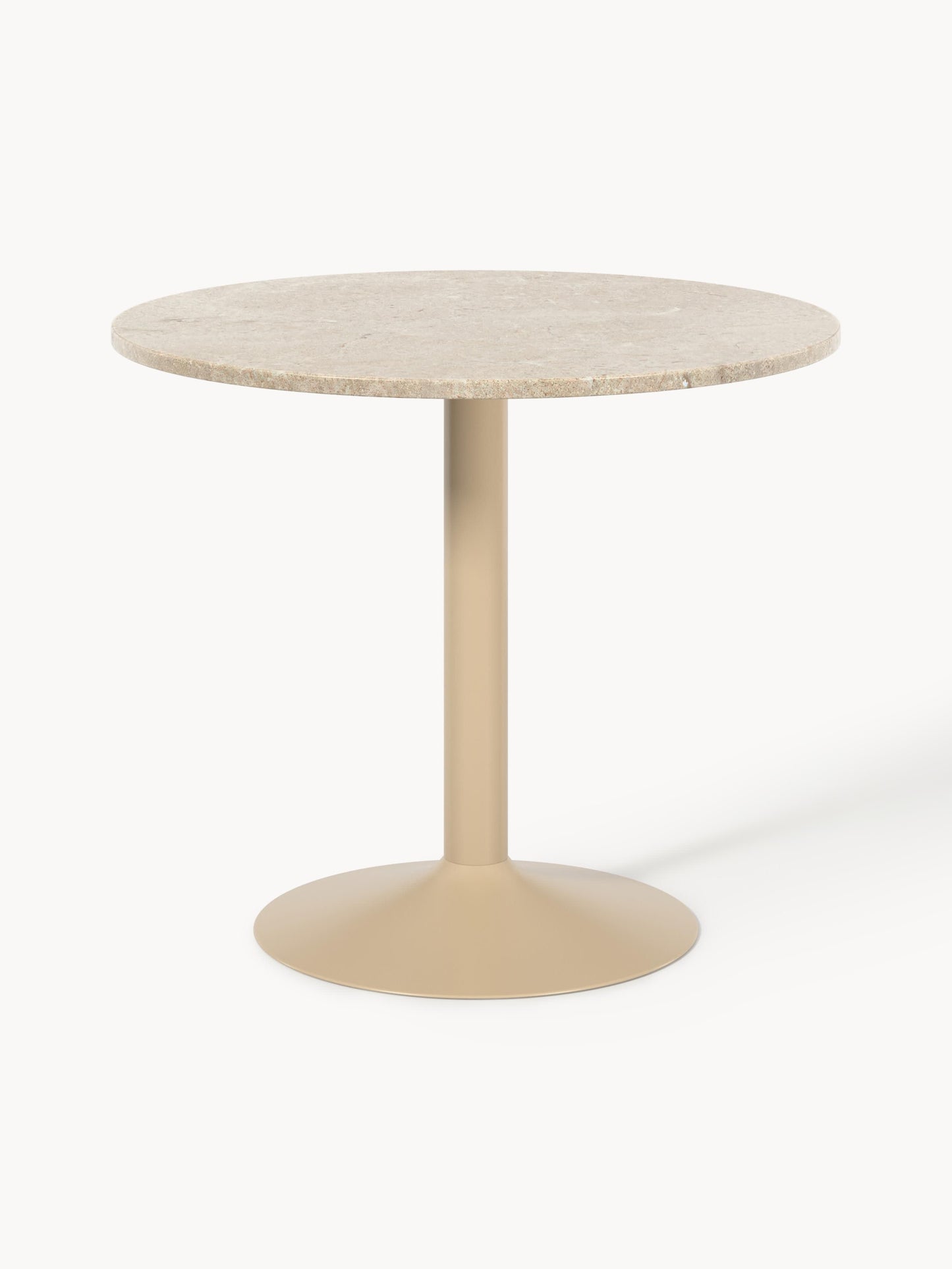 Milforte Marble Round Dining Table, Ø 90 cm
