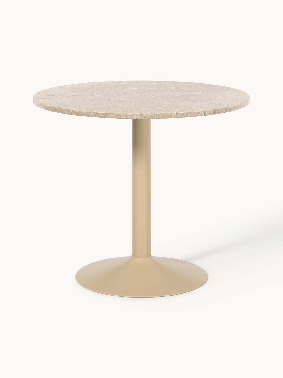 Milforte Marble Round Dining Table, Ø 90 cm