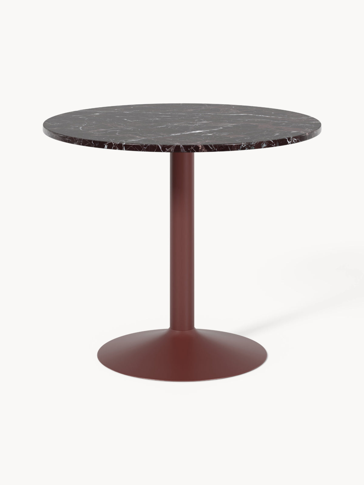 Milforte Marble Round Dining Table, Ø 90 cm