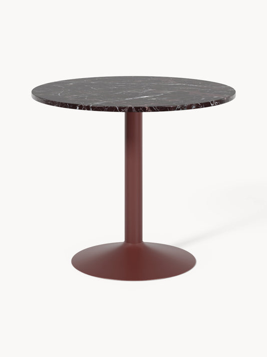 Milforte Marble Round Dining Table, Ø 90 cm