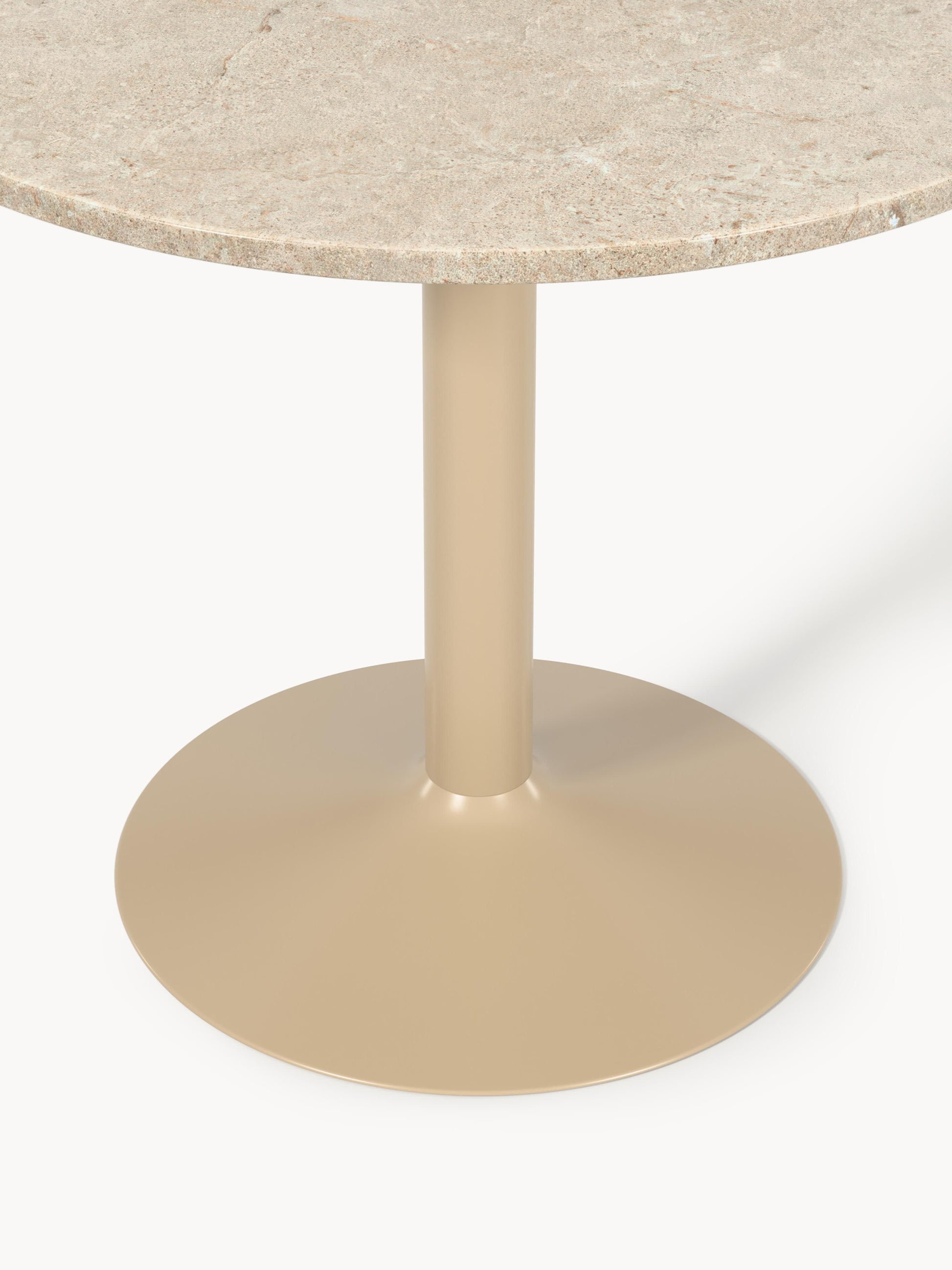 Milforte Marble Round Dining Table, Ø 90 cm